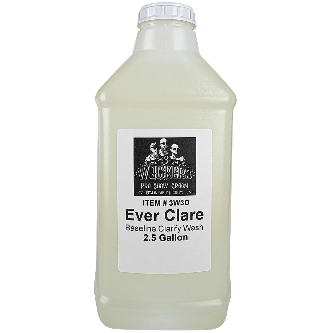 3whiskers-ever-clare-base-clarifying-wash-big-gallon-for-dog-grooming