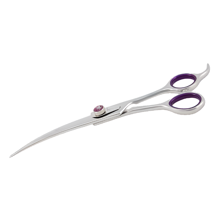 Kenchii-scorpion-grooming-shear-curve-7-inch-scissors
