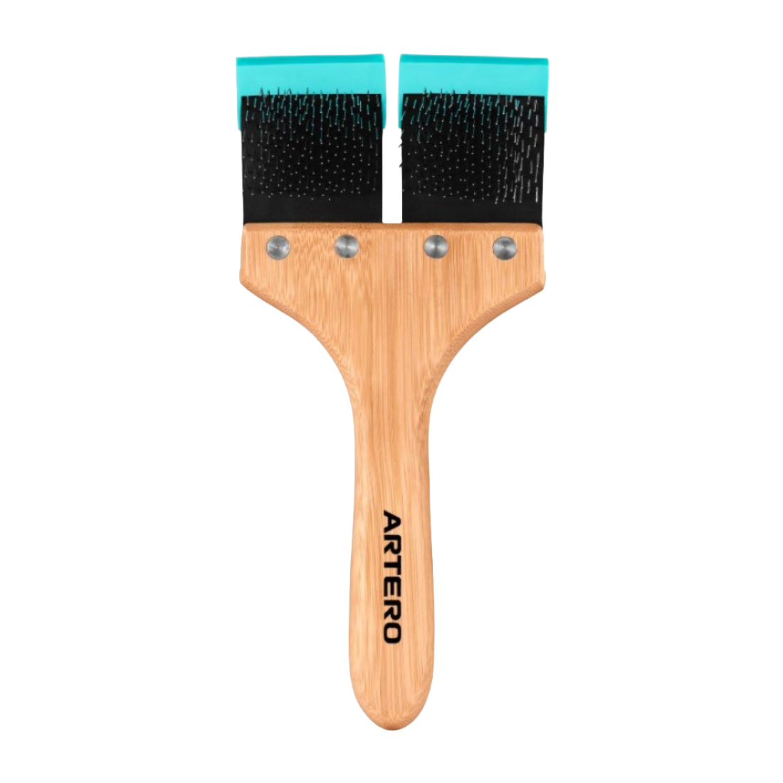 artero-nala-double-twin-flexi-slicker-brush-for-dog-grooming