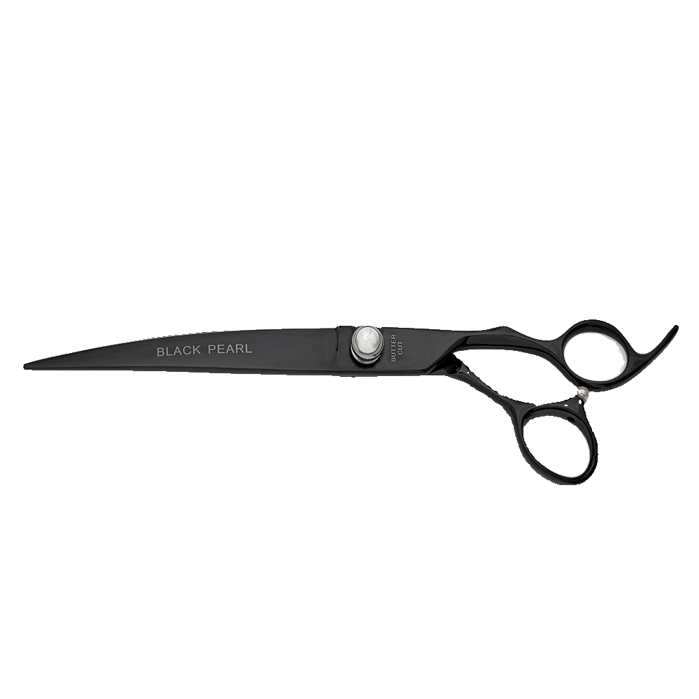 black-pearl-8-5-curved-shear-for-dog-grooming-by-geib