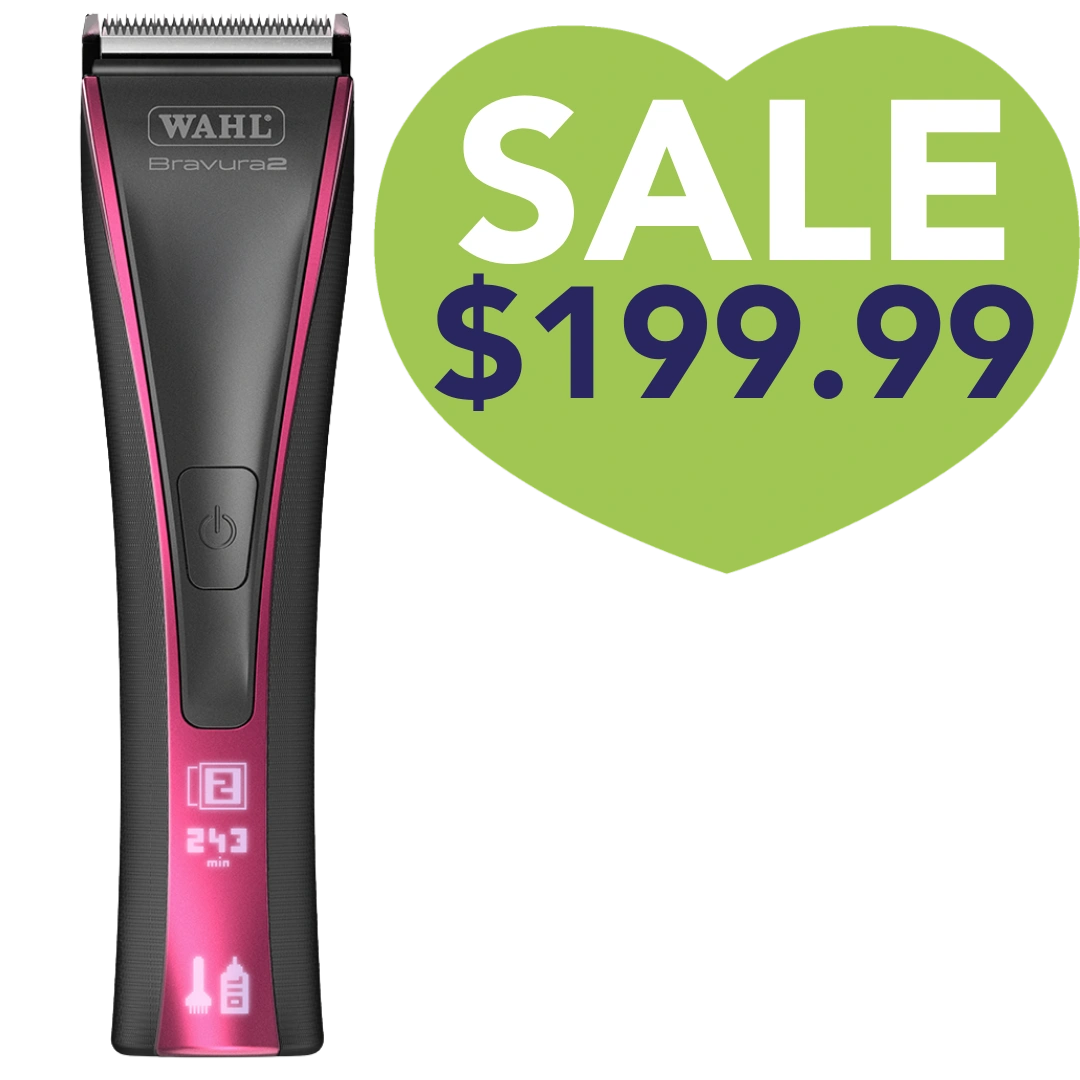 bravura2-cordless-clipper-brilliant-rose-by-Wahl-for-dog-grooming