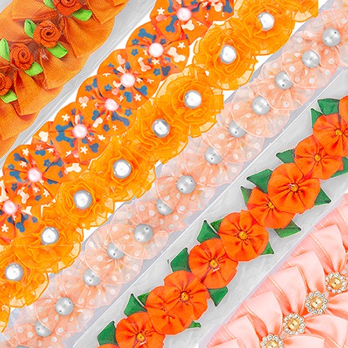 cecilia-bows-30-orange-bows-for-dogs