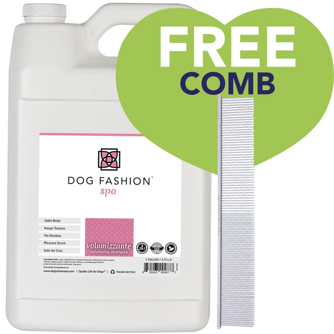 dog-fashion-spa-volumizzante-gallon-and-fluffing-comb-bundle-for-dog-grooming