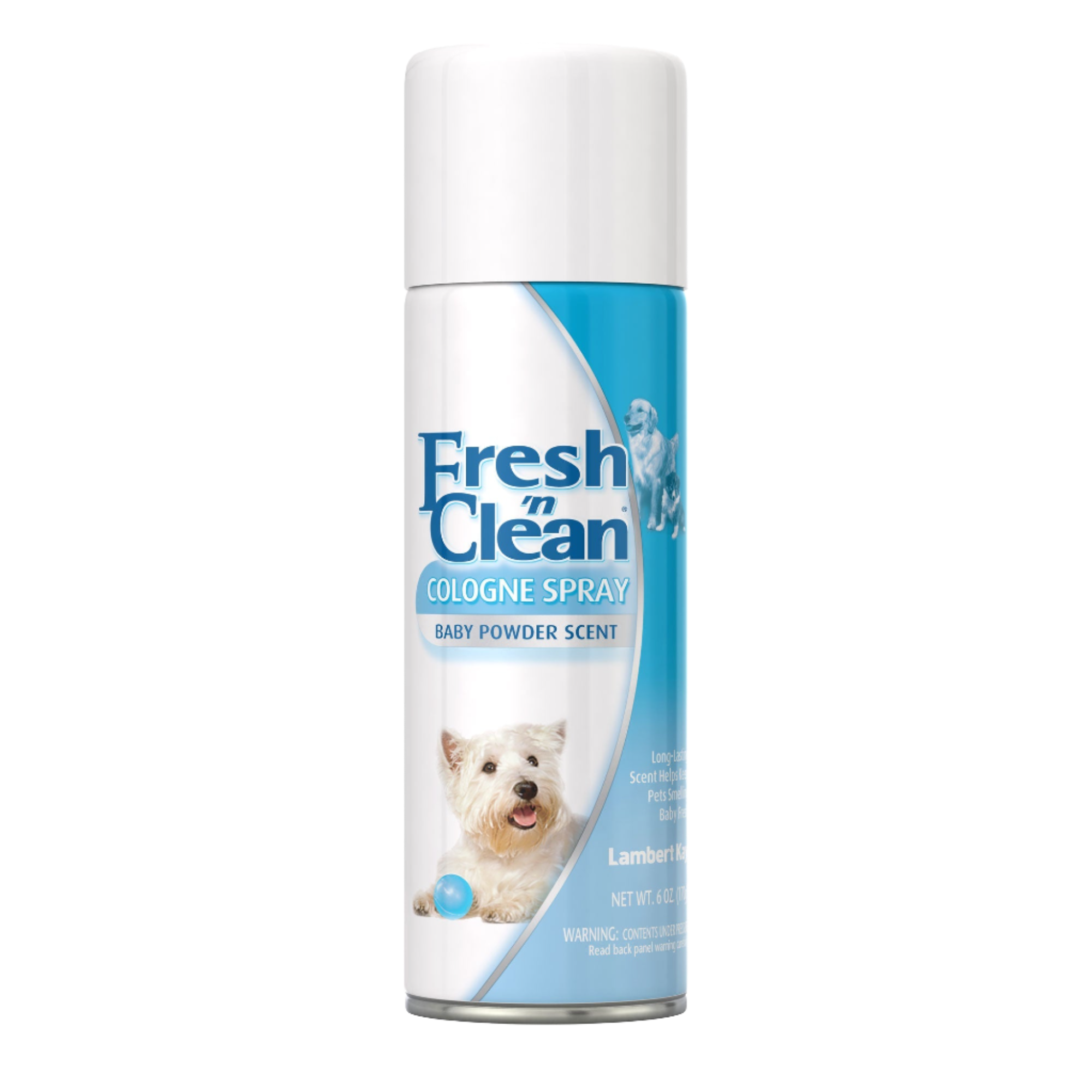 fresh-n-clean-baby-powder-scent-spray-cologne-spray-6oz-for-dog-grooming