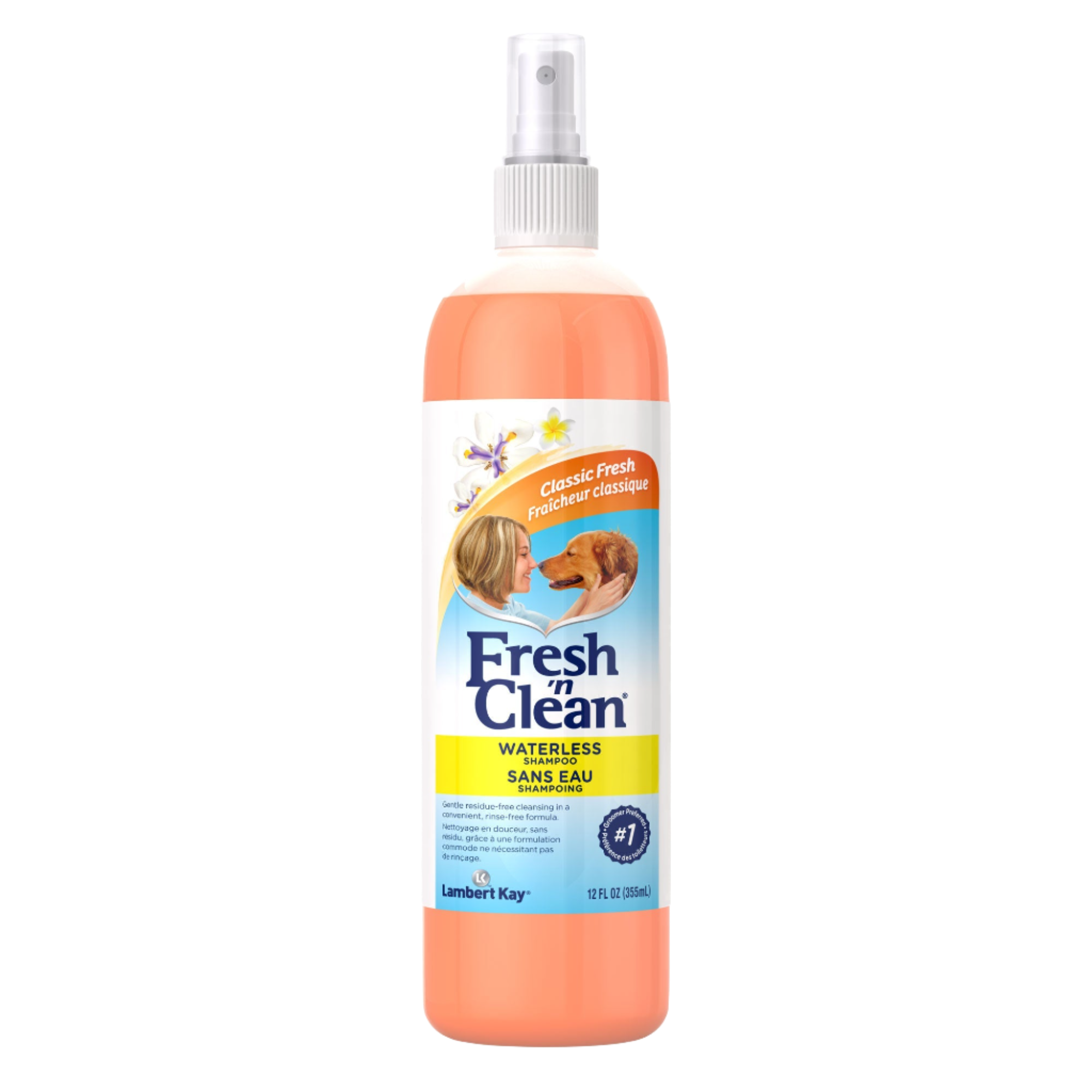 fresh-n-clean-classic-fresh-scent-waterless-shampoo-12oz-for-dogs