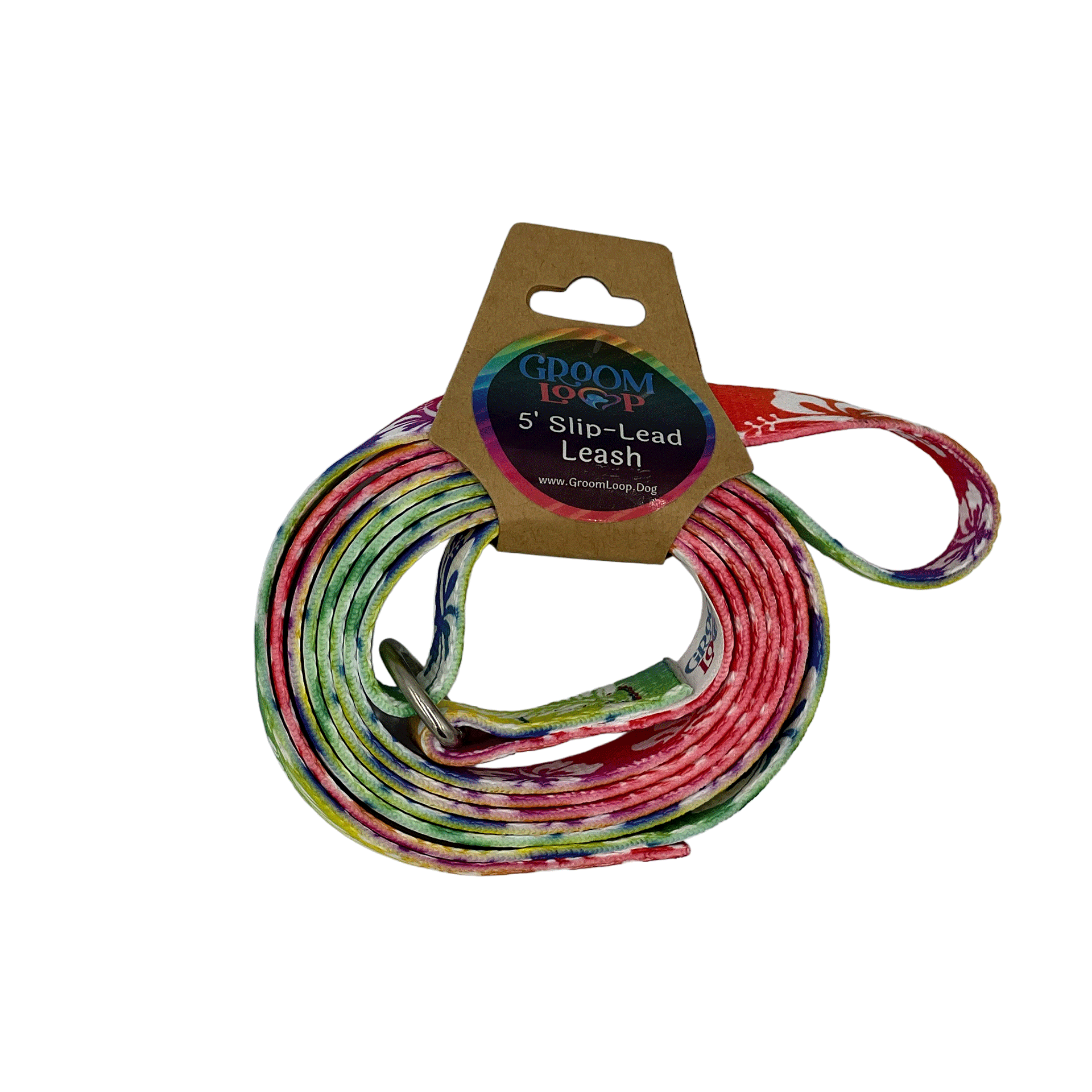 groom-loop-5ft-slip-lead-leash-colorful-hawaiian-for-dogs