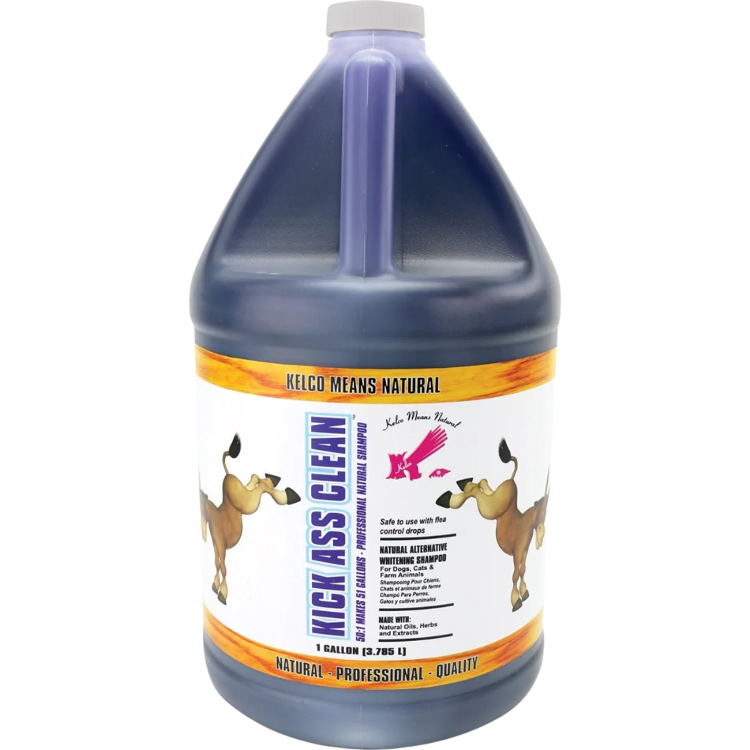 kelco-kick-ass-clean-shampoo-gallon-for-dog-grooming