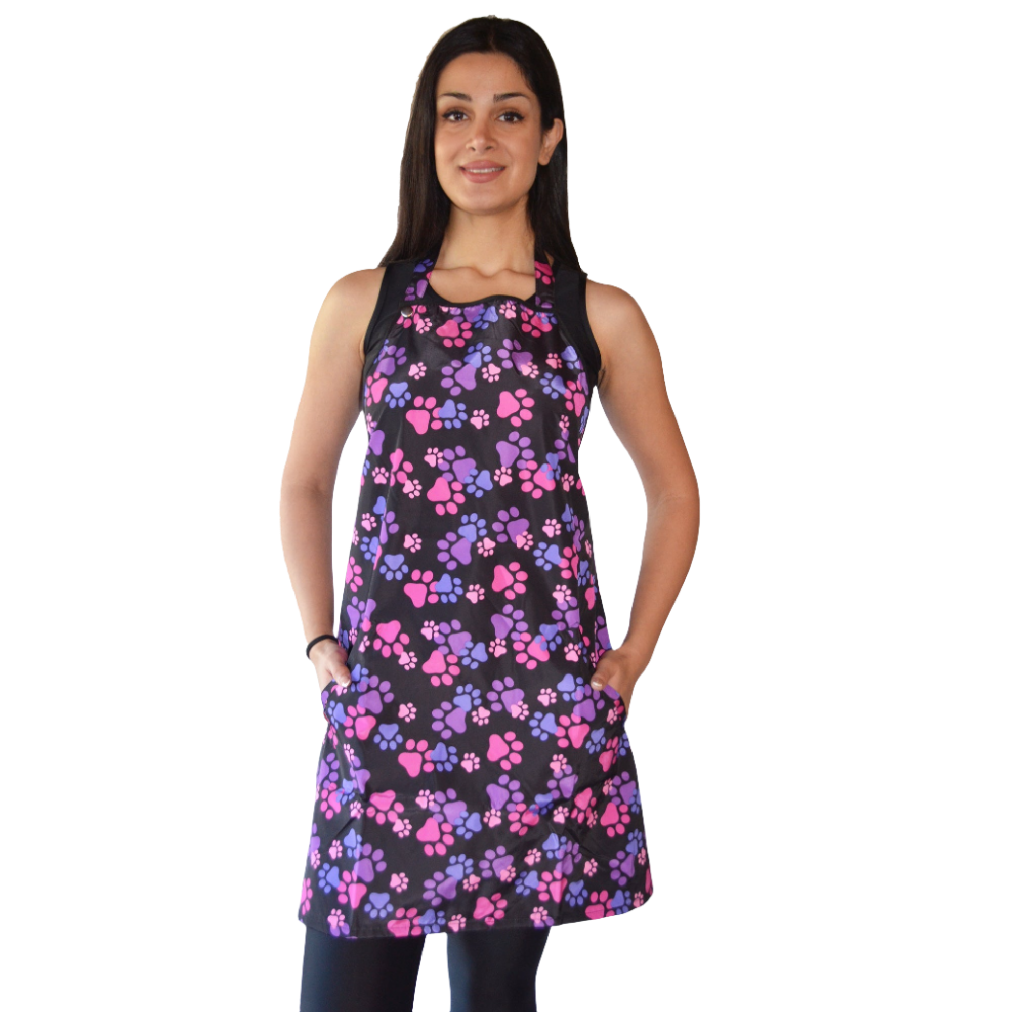 ladybird-line-pink-paw-apron