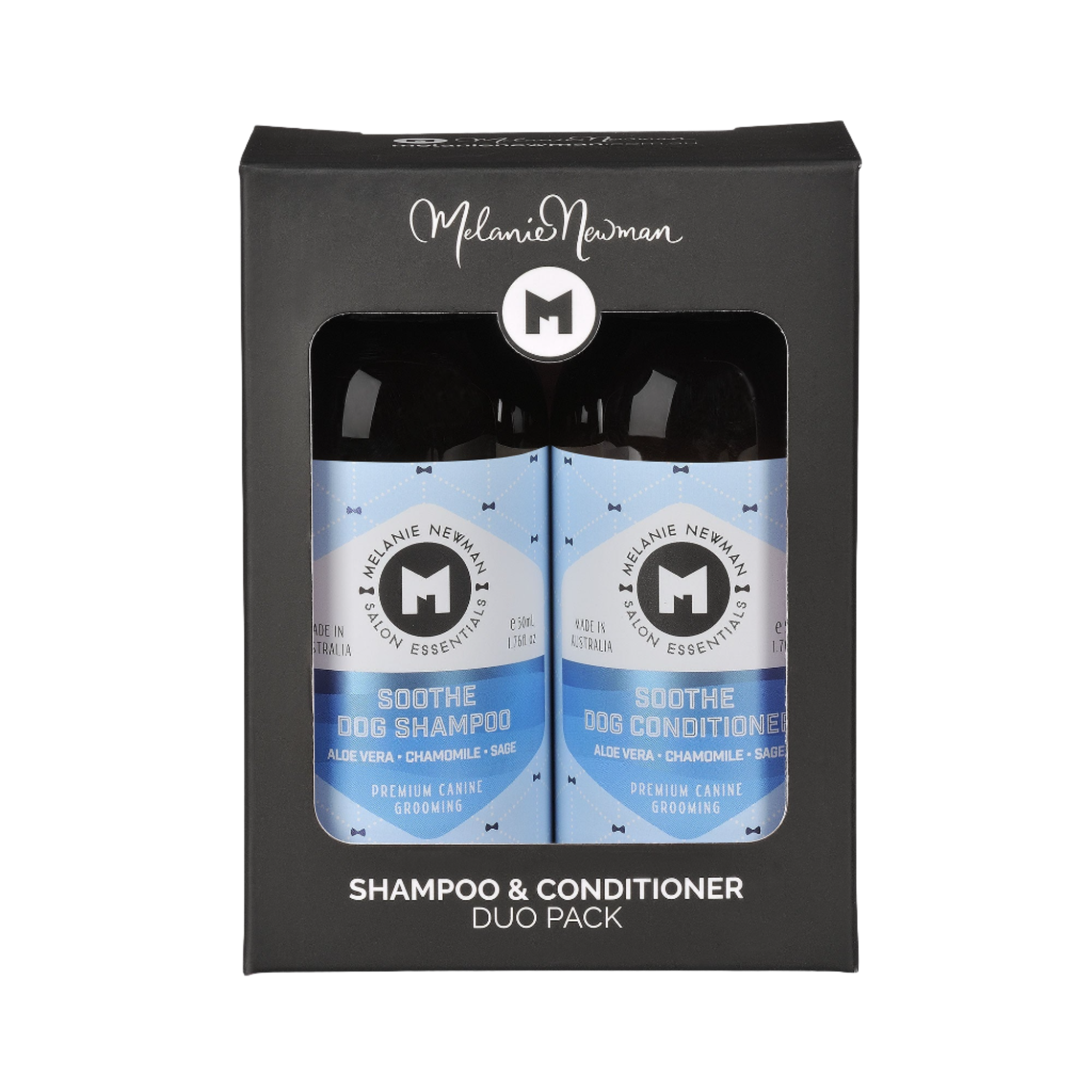 melanie-newman-soothe-shampoo-conditioner-50ml-duo-pack-for-dog-groomings