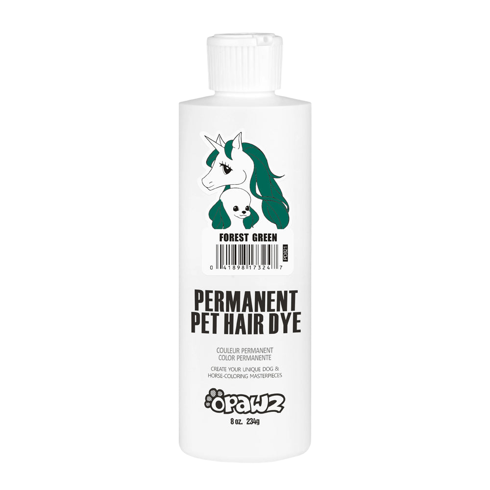 opawz-permanent-dog-hair-dye-forest-green-8oz