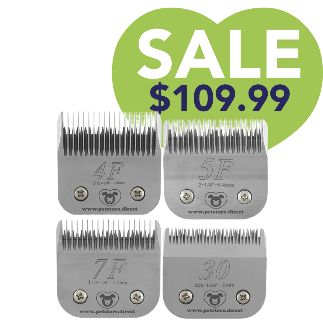 petstore-direct-best-selling-regular-blades-set-of-4-for-dog-grooming