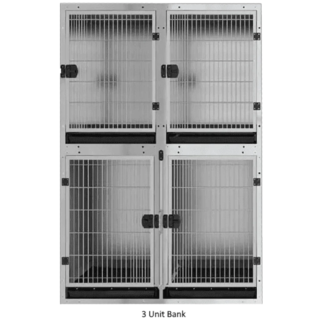 petstore-direct-stainless-steel-cage-banks-for-dog-grooming