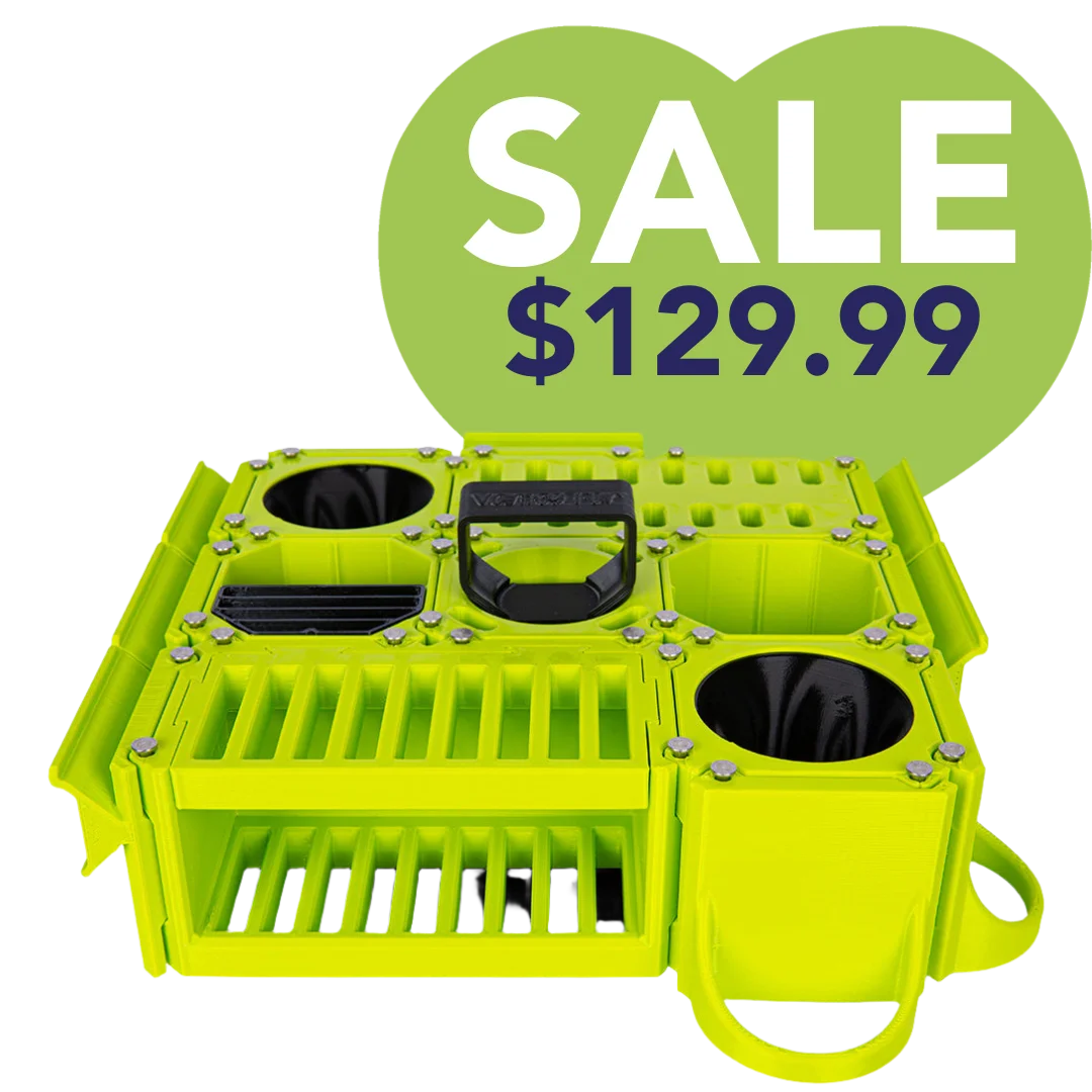 vanity-fur-custom-cube-tool-caddy-for-grooming-lime-green