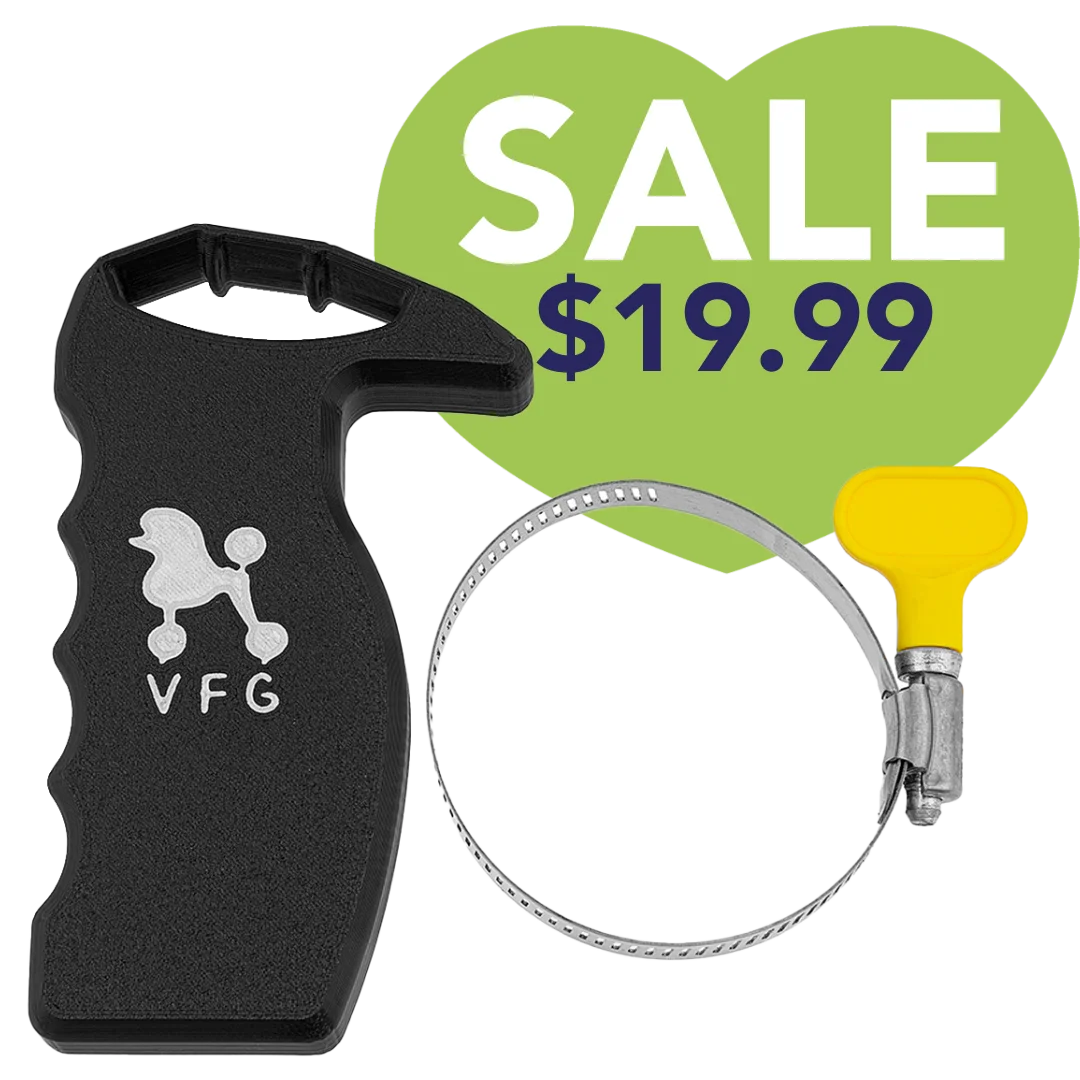 vanity-fur-furm-grip-dryer-handle-black-for-dog-grooming