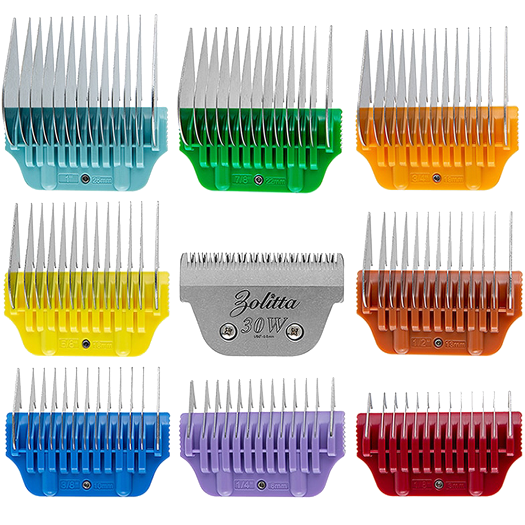 zolitta-8-Colored-Combs-1_8_-through-1_-with-30W